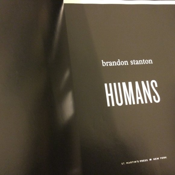 Humans Hardcover book By Stanton, Brandon- Like new - Picture 3 of 5